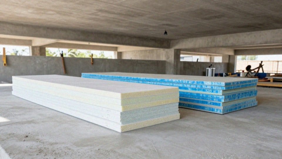 Który styropian wybrać na strop betonowy — EPS czy XPS?