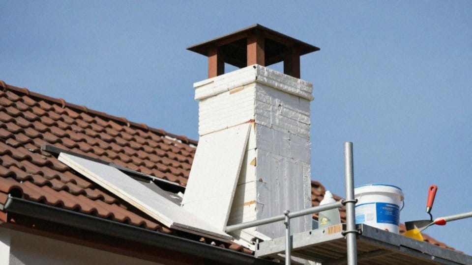 Jak bezpiecznie wykonać ocieplenie komina styropianem?