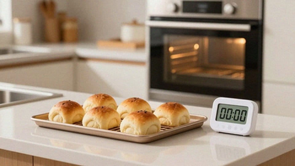 Jaka temperatura i czas pieczenia drożdżówek?