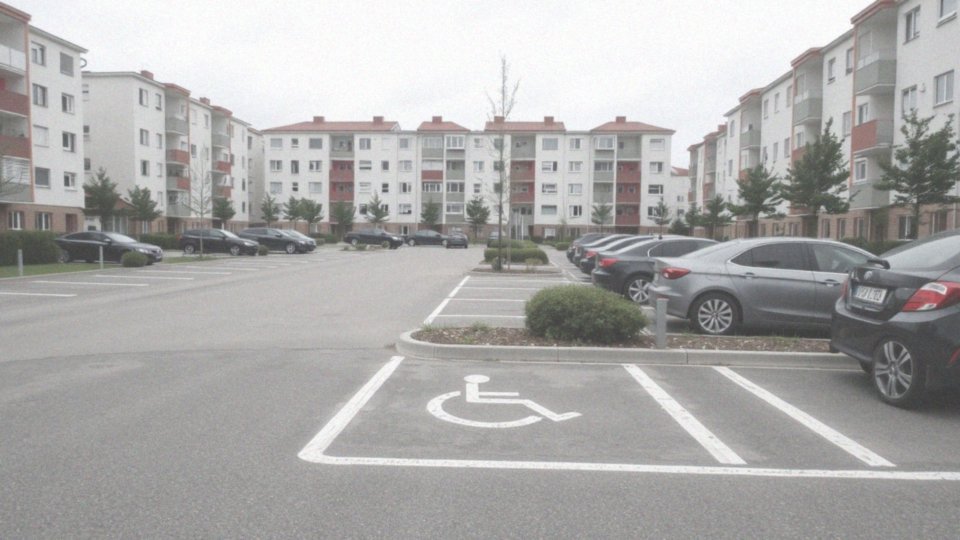 W jaki sposób wspólnota mieszkaniowa wydziela miejsca parkingowe dla niepełnosprawnych?