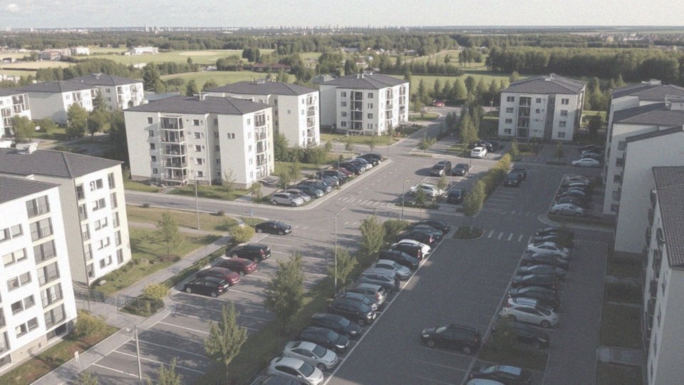 Jak wymogi dotyczą miejsc parkingowych w zależności od lokalizacji inwestycji?