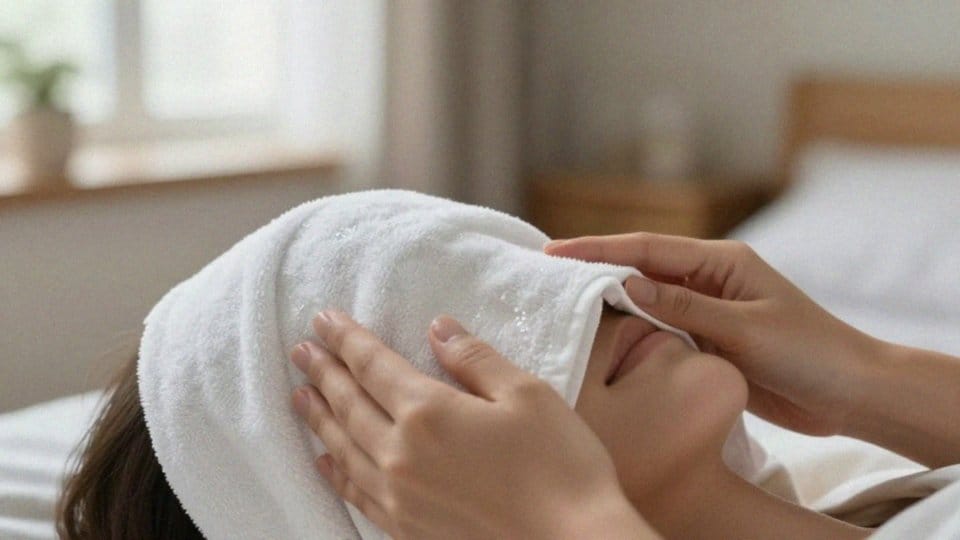 Jak stosować ciepłe okłady na zatoki przy bólu?