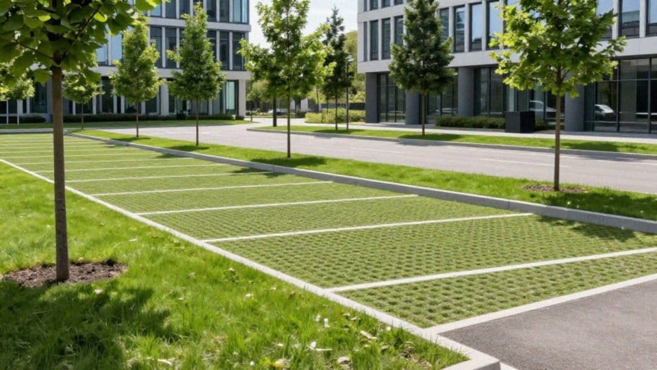 Jak zachować powierzchnię biologicznie czynną przy parkingu?
