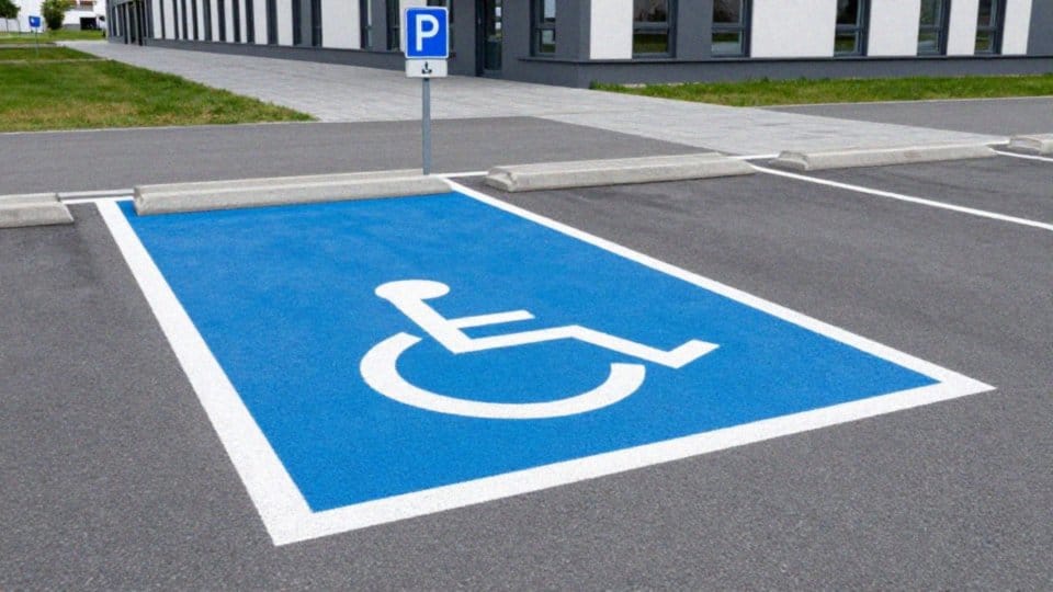 Jak projektuje się miejsca parkingowe dla niepełnosprawnych?