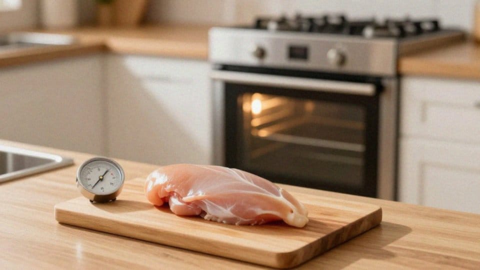 Jaka temperatura i czas pieczenia piersi z kurczaka?