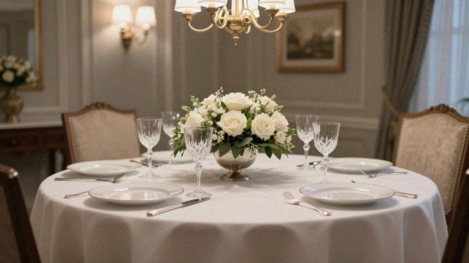 Jak przygotować nakrycie stołu i dekoracje na elegancki obiad?