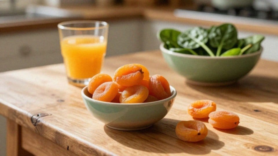 Jak kwasy organiczne w morelach zwiększają biodostępność żelaza?