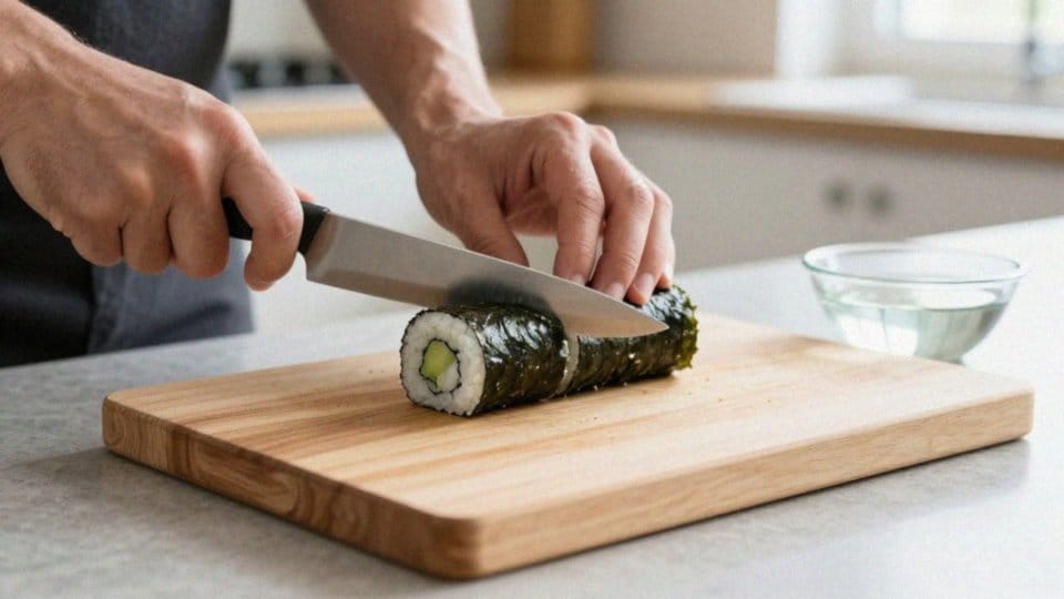 Jak zawijać i kroić rolki sushi?