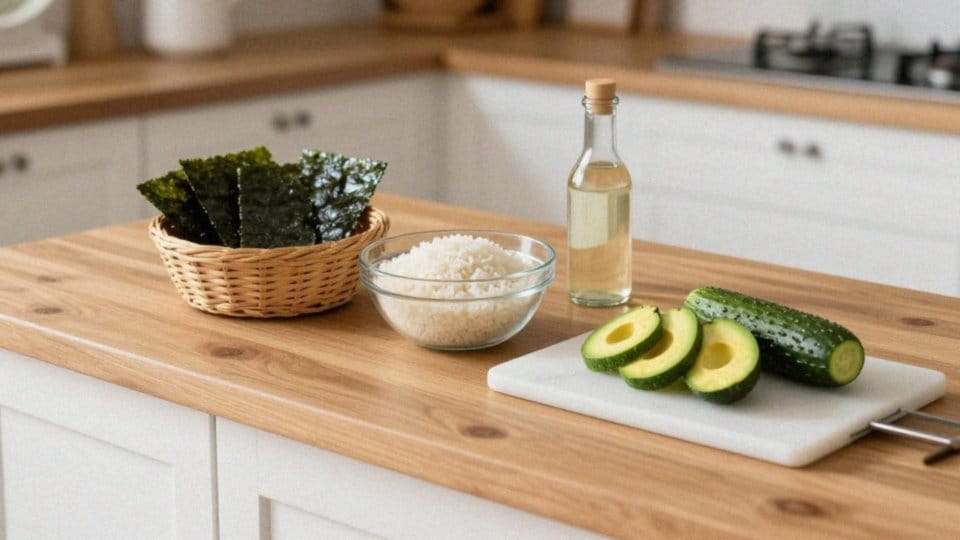 Jakie składniki są niezbędne do sushi?