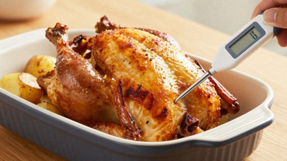 Jaka temperatura i czas pieczenia kurczaka?