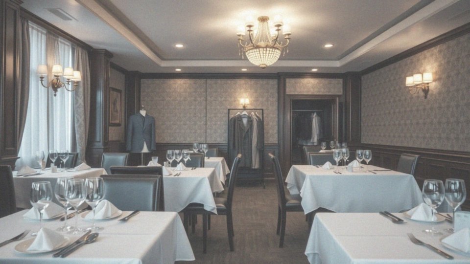 Co należy unikać przy wyborze stroju na kolację w hotelu?