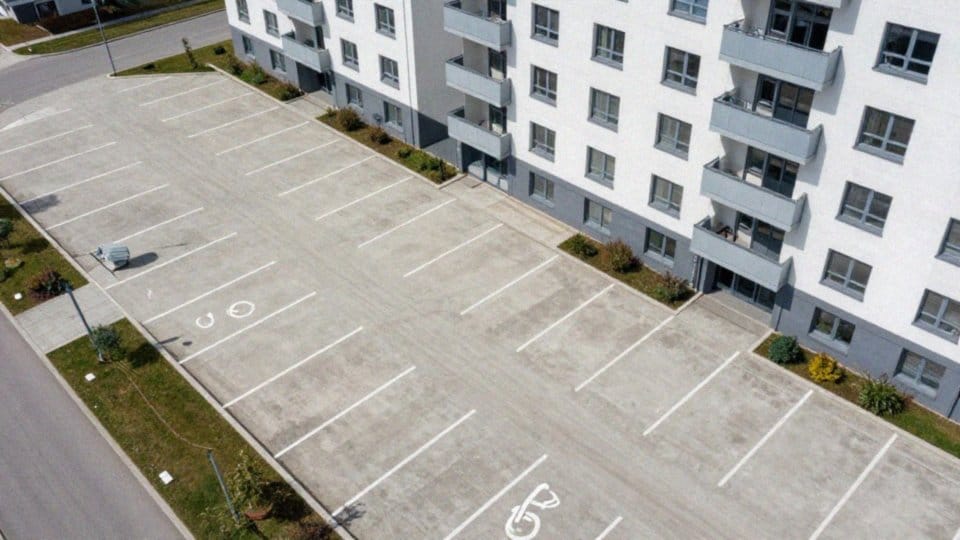 Jakie przepisy regulują miejsca parkingowe przy bloku?