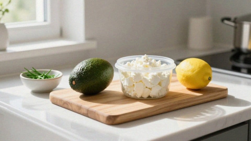 Jakie składniki zawiera pasta z awokado i serka wiejskiego?