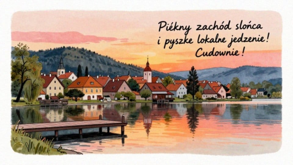 Jak krótko opisać miejsce i wrażenia na pocztówce?