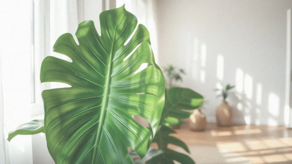 Monstera w salonie - jak j pielgnowa i aranowa wntrze?